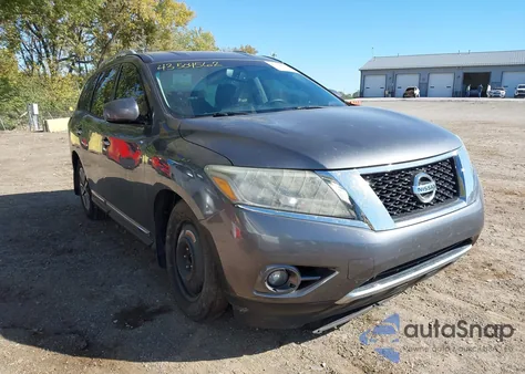 2015 Nissan Pathfinder Sl z USA, uszkodzony, nr VIN 5N1AR2MN4FC624401